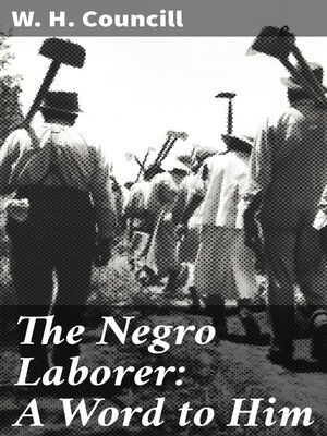 cover image of The Negro Laborer